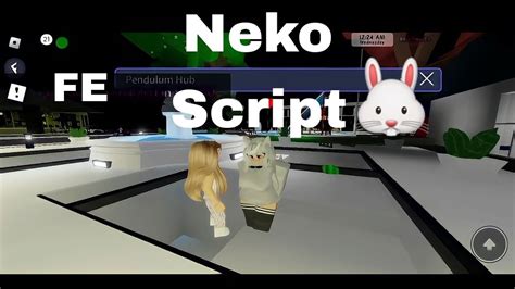 Neko Hub Reborn created by C00lMast3rr, tons of neko scripts. . Roblox neko script